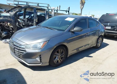 2019 Hyundai Elantra Sel из США, поврежденный, VIN 5NPD84LF9KH444503